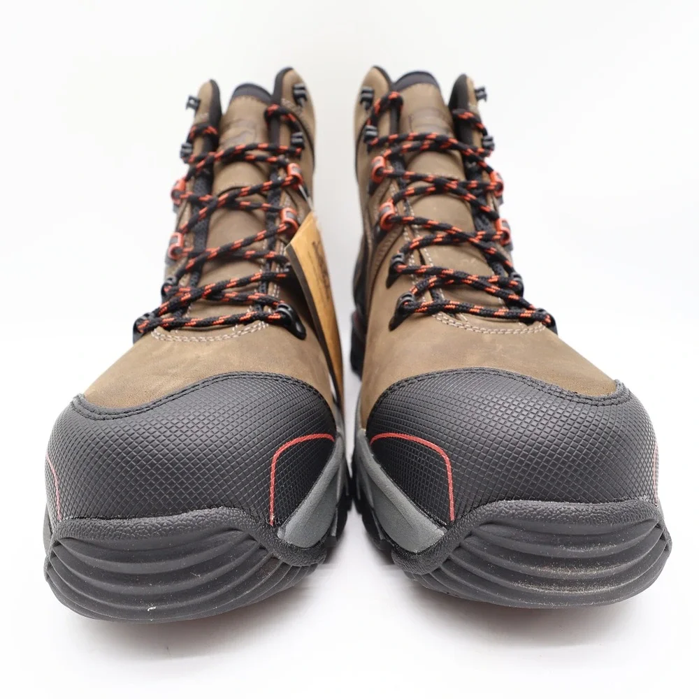 Irish Setter Boots Mens 12 D Crosby Leather Waterproof Safety Toe 83628 NIB